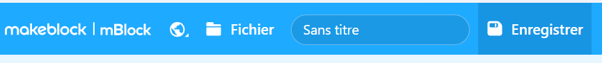 Barre d’outils — enregistrer