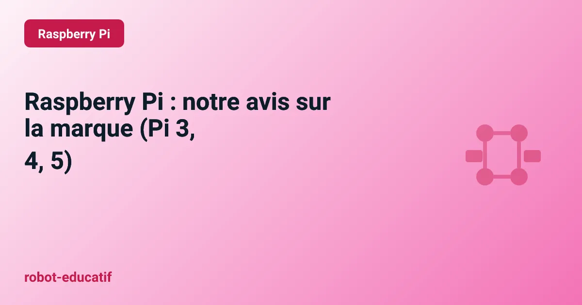 Raspberry Pi : notre avis sur la marque (Pi 3, 4, 5)
