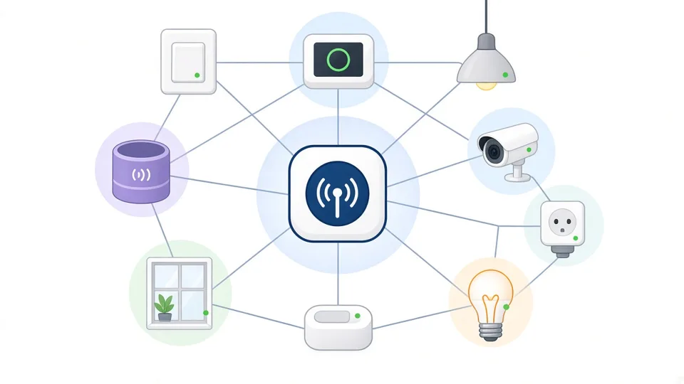 Illustration: Zigbee2MQTT oder ZHA in Home Assistant: welche Lösung?
