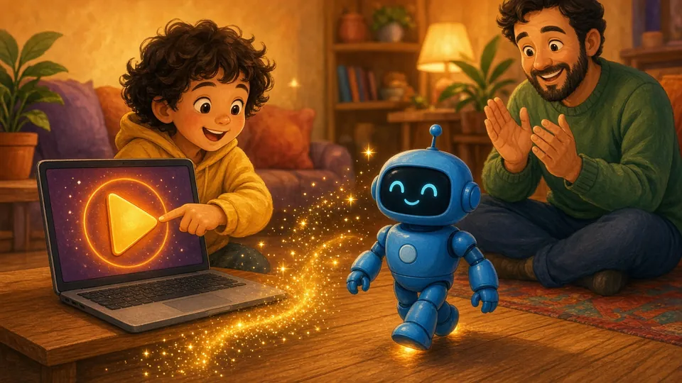 Illustration: Das erste mBot-Programm in mBlock 5