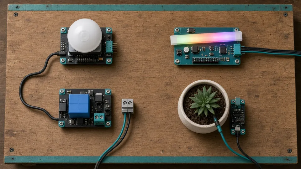 Ilustración: 10 proyectos ESP32 para domótica con ESPHome y Home Assistant