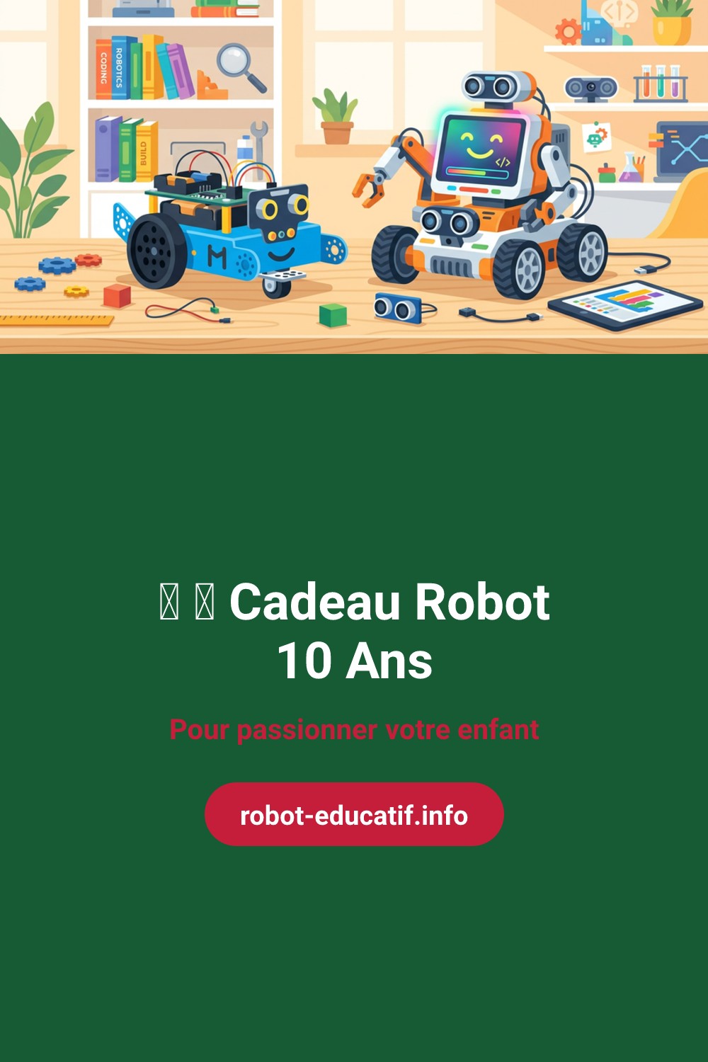 Cadeau robot pour enfant de 10 ans : sélection Noël 2026